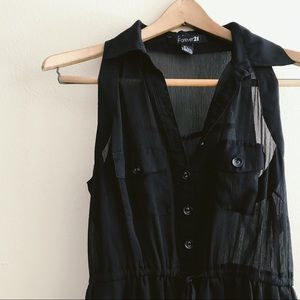 Forever 21 Black Dress